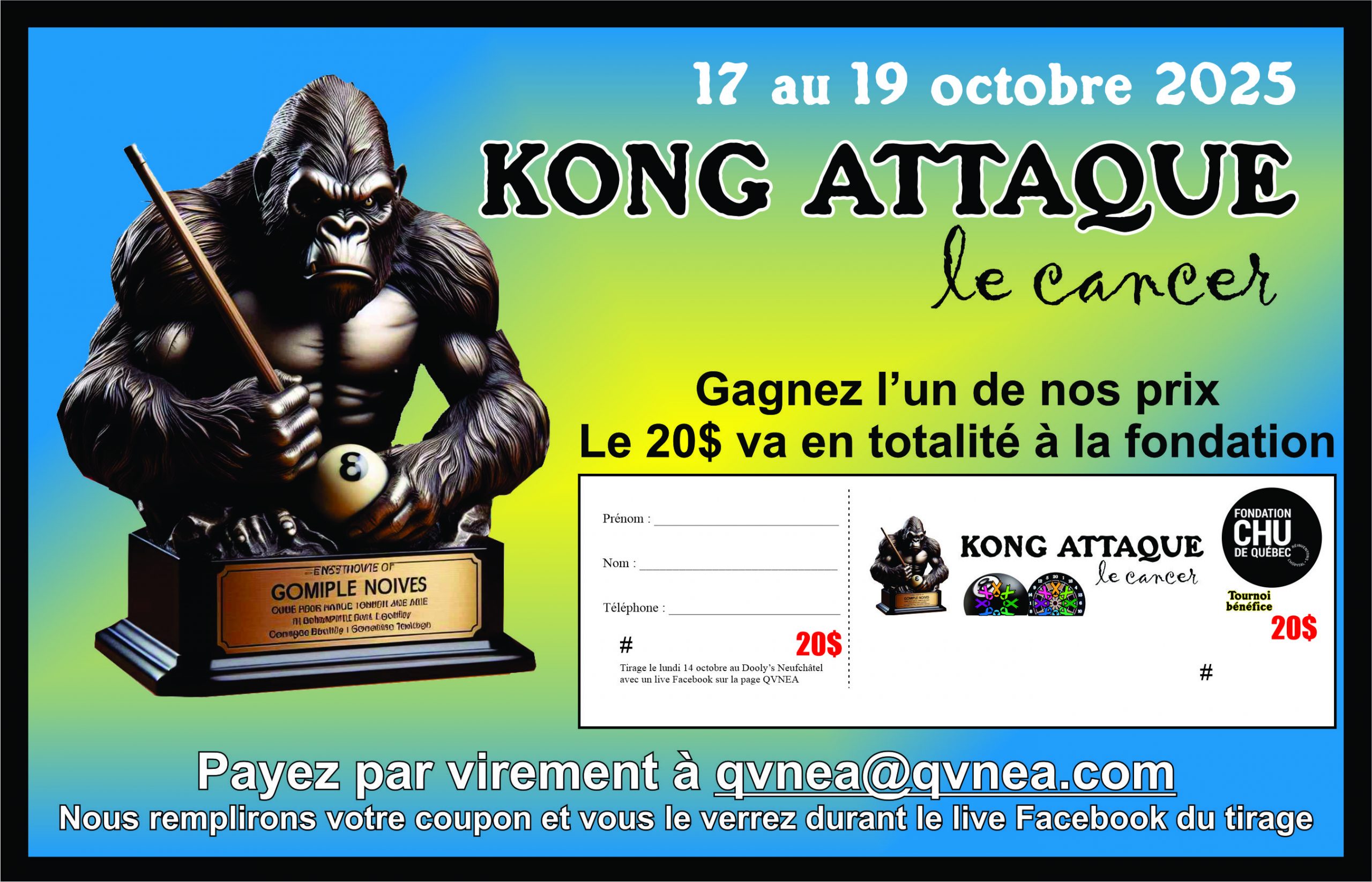 Pub Tirage Kong 2025